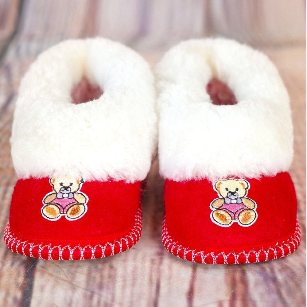 "Teddy bear" children's slippers
